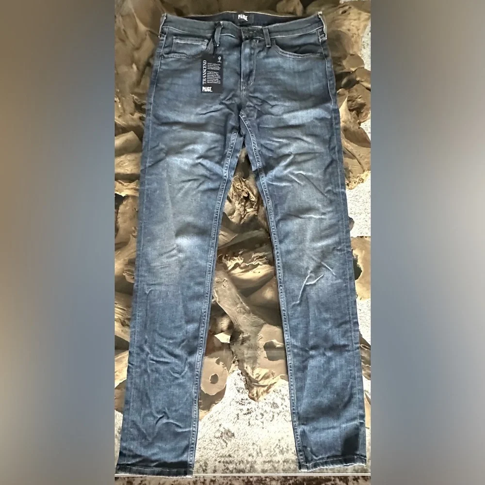 ‼️RARE‼️🎸PAIGE🎸🔥NWT🔥Croft Skinny Jeans in Birch—31